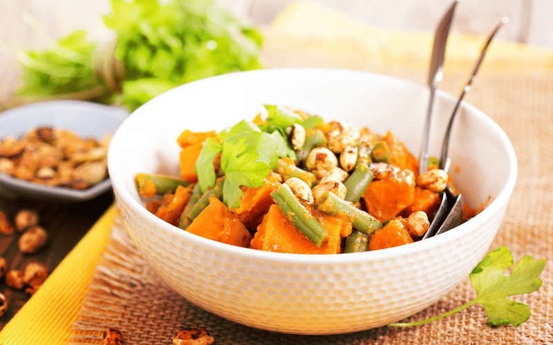 sweet potato and harissa stew