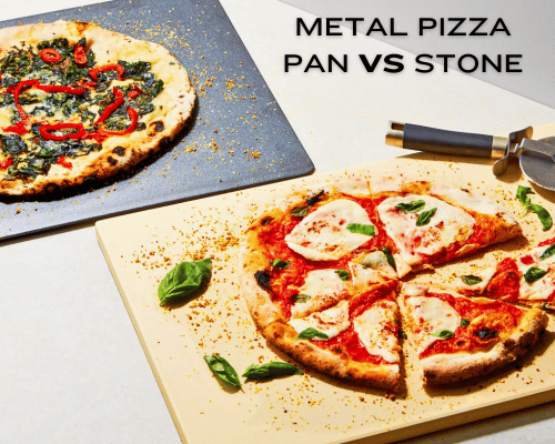 Pizza Pan vs Stone,Metal Pizza Pan vs Stone,metal pizza pans,Pizza Pan