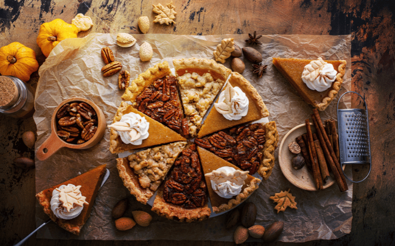 Pecan Pumpkin Pie Tart