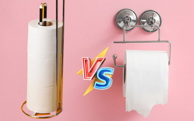 vertical vs Horizontal toilet paper holder