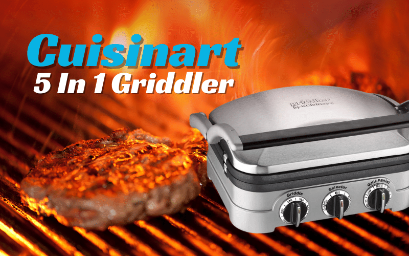 how to use Cuisinart 5 in 1 Griddler