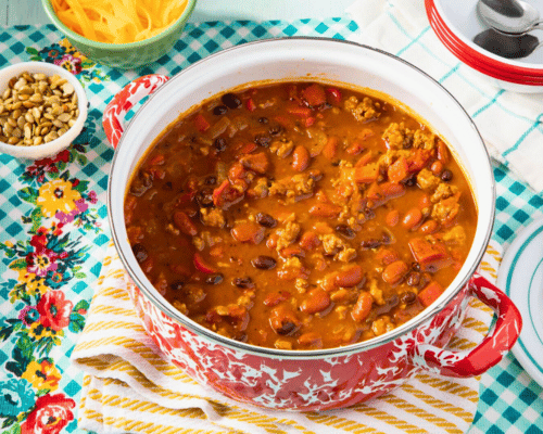 Pumpkin Four-Meat Chili,Pumpkin