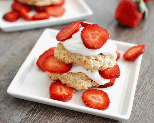 Multigrain Strawberry Hoecakes