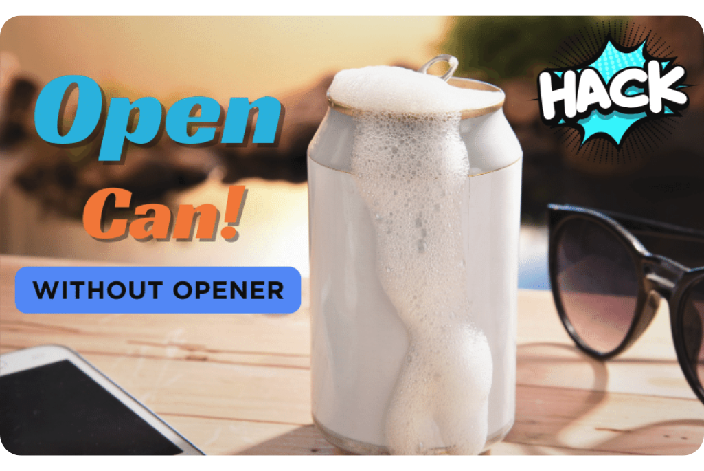 Open Can,Open Can Without Can Opener