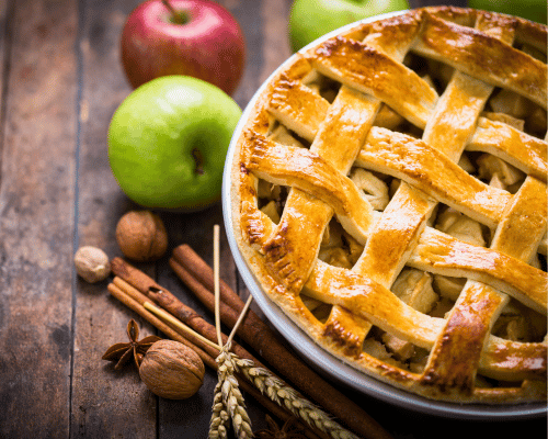 Apple Cheddar Brown Butter Pie