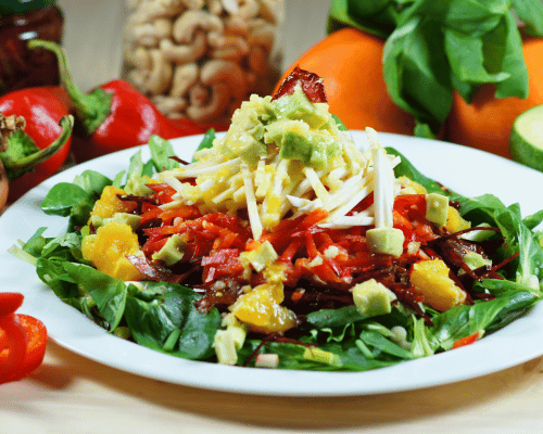 BEET AND AVOCADO SALAD