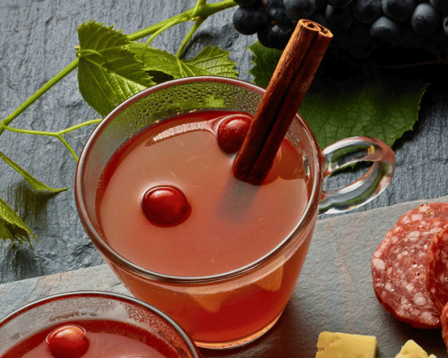 Cranberry Cider Manhattan