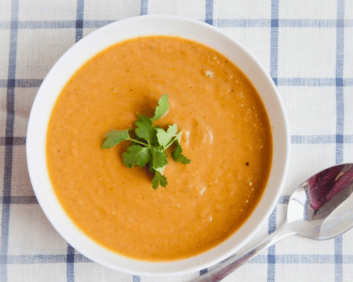 Curried Eggplant Soup