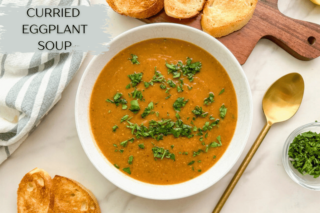 Curried Eggplant Soup