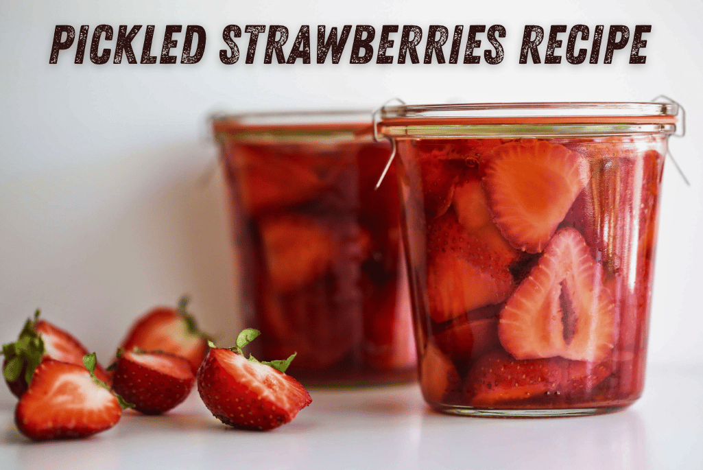 Recipe for Quick Pickled Strawberries