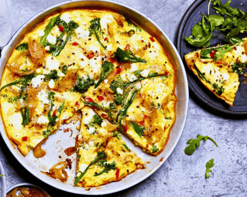 Spring Potato and Asparagus Frittata,Potato