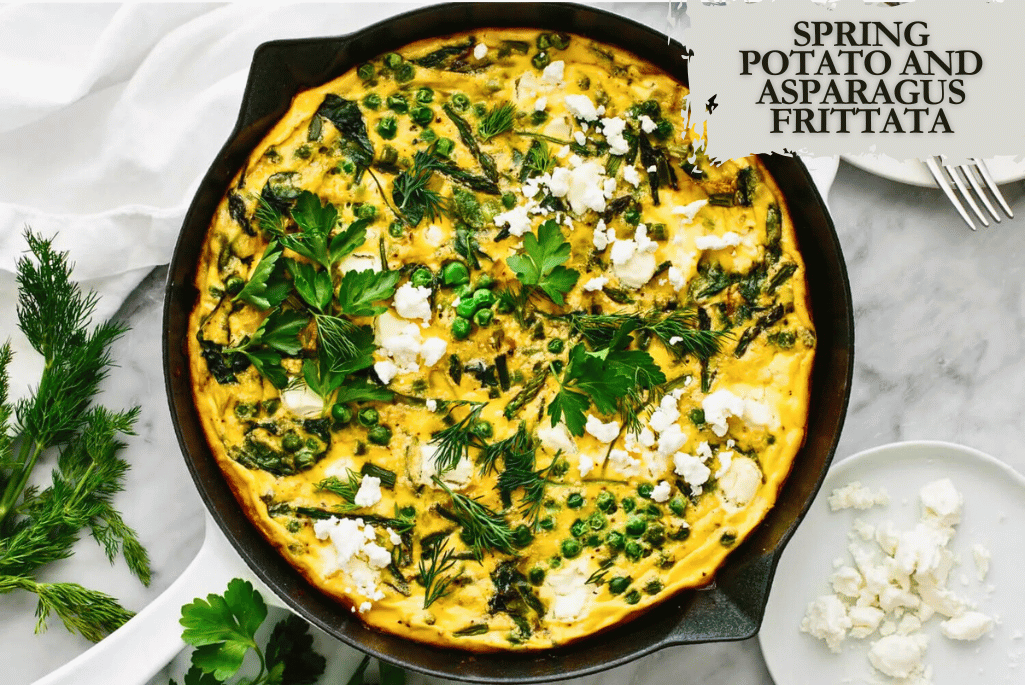 Spring Potato and Asparagus Frittata